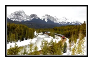 Morant's Curve Banff National Park Canada